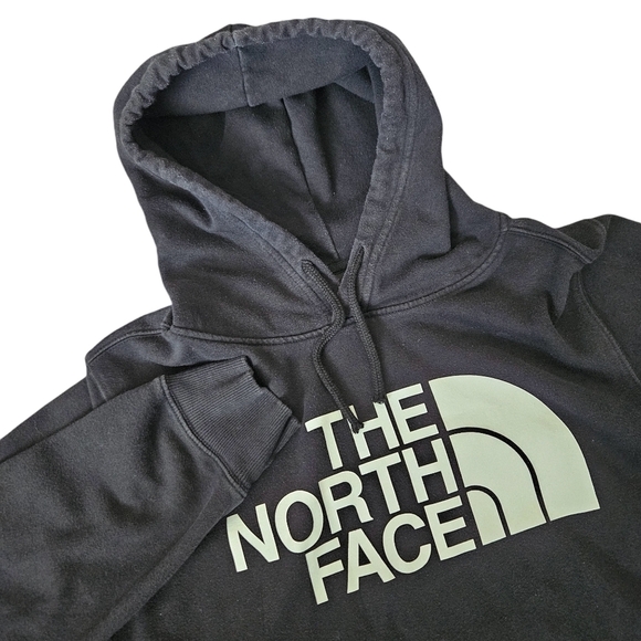The North Face Other - The North Face Hoodie Mens Large Black Pullover Pockets Logo Sweatshirt